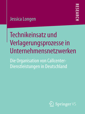 cover image of Technikeinsatz und Verlagerungsprozesse in Unternehmensnetzwerken
